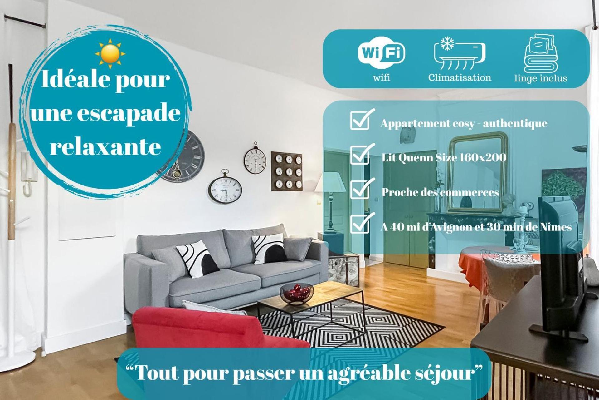 Nid Douillet Au Coeur D'Uzes Apartment Екстериор снимка